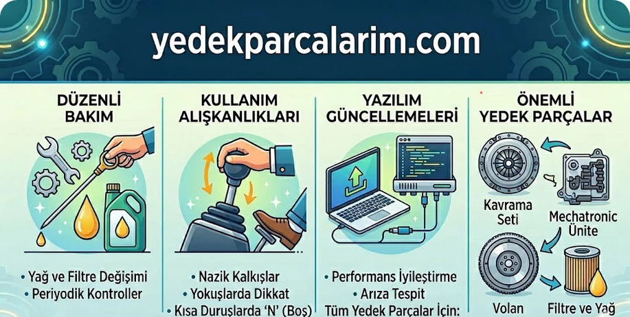 DSG Şanzıman Ömrünü Uzatmanın Yolları: Bakım ve Yedek Parça Rehberi