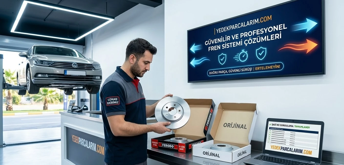 Fren Diski Değişiminde Nelere Dikkat Edilmeli? Orijinal ve Muadil Parça Seçimi